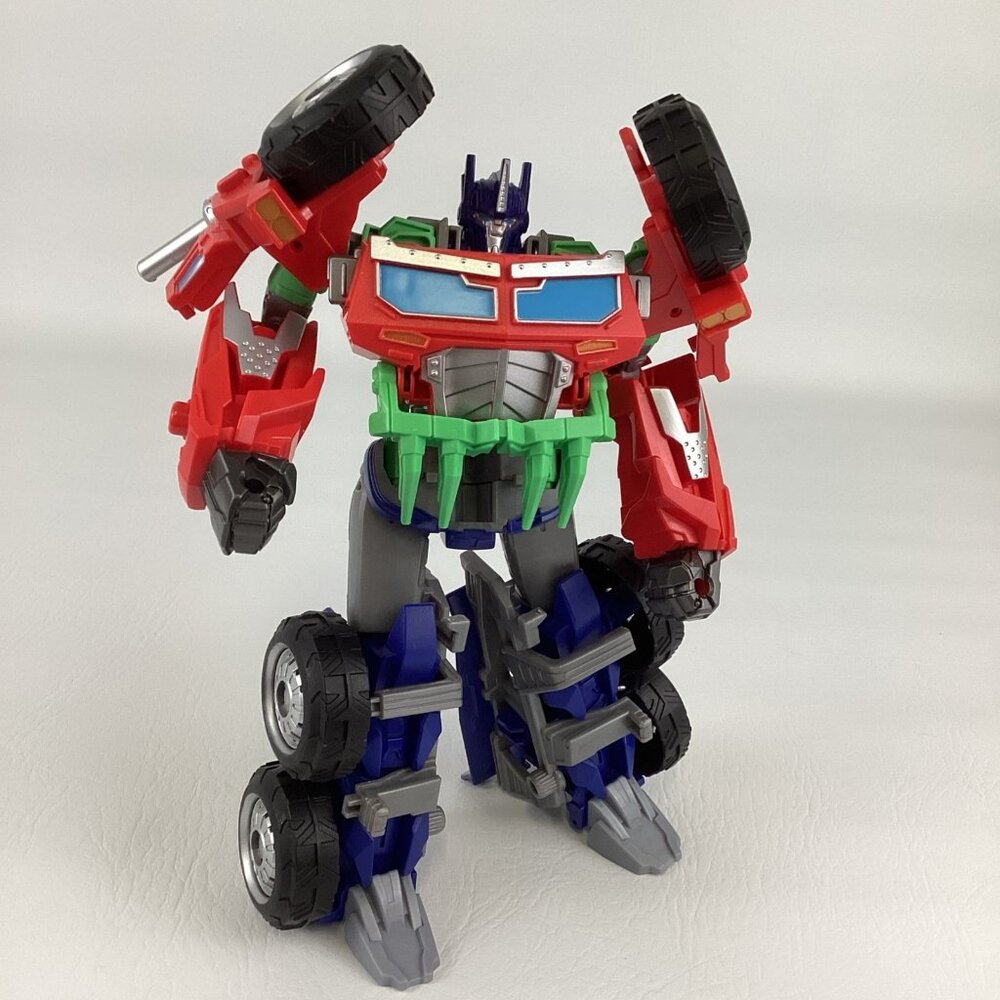 Transformers Prime Voyager Class Beast Hunters 9" Optimus Prime Autobot Leader